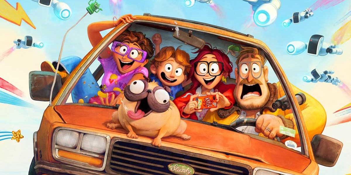 《米家大戰機器人》漫畫美術風格，繽紛色彩描繪人物情緒